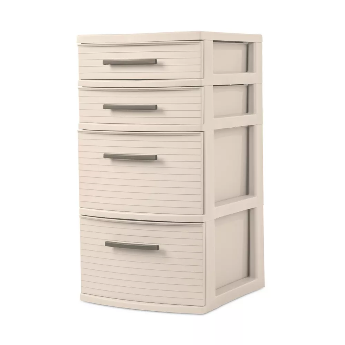 Dulap vertical cu patru sertare, depozitare modernă pentru casă